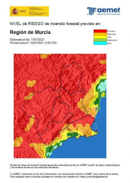 El Servicio Municipal de Emergencias informa de la activación de la alerta amarilla por temperaturas que podrían superar los 38°C en Puerto Lumbreras - 2, Foto 2