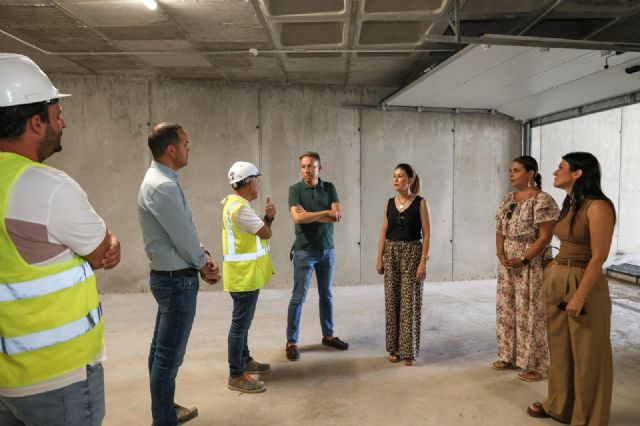 Las obras del nuevo parking disuasorio de la calle Ángela Ruiz construido por el Gobierno de Lorca estarán finalizadas antes de final de julio - 3, Foto 3
