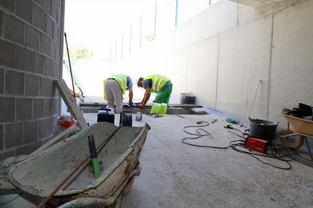 Las obras del nuevo parking disuasorio de la calle Ángela Ruiz construido por el Gobierno de Lorca estarán finalizadas antes de final de julio - 4, Foto 4