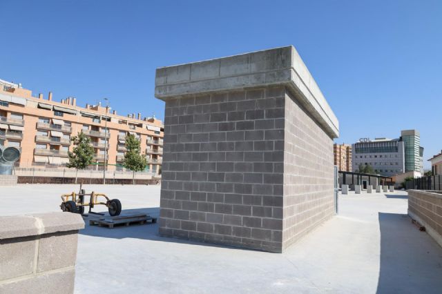 Las obras del nuevo parking disuasorio de la calle Ángela Ruiz construido por el Gobierno de Lorca estarán finalizadas antes de final de julio - 5, Foto 5