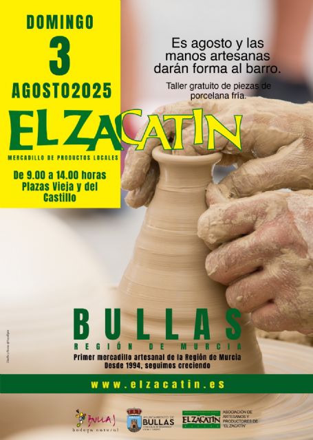 El mercadillo ´El Zacatín´ dedica su actividad central en agosto de 2025 a la cerámica - 1, Foto 1