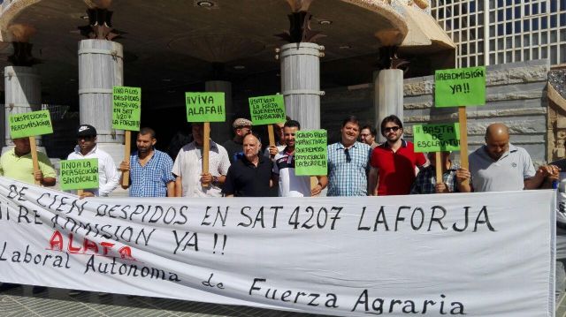 Podemos exige trabajo con derechos para  los trabajadores campo de Región - 2, Foto 2