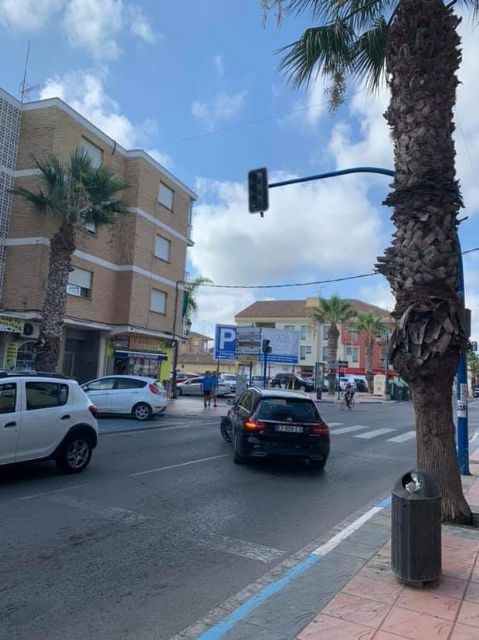 El PP denuncia que existen semáforos sin funcionar 4 días en pleno verano, provocando el caos en Los Alcázares - 1, Foto 1