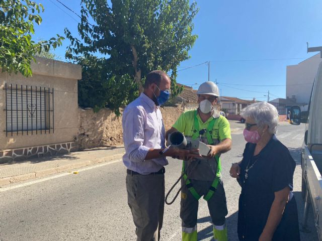 Las instalaciones de nuevas luminarias de bajo consumo mejoran la visibilidad y la seguridad en los accesos a las pedanías - 2, Foto 2