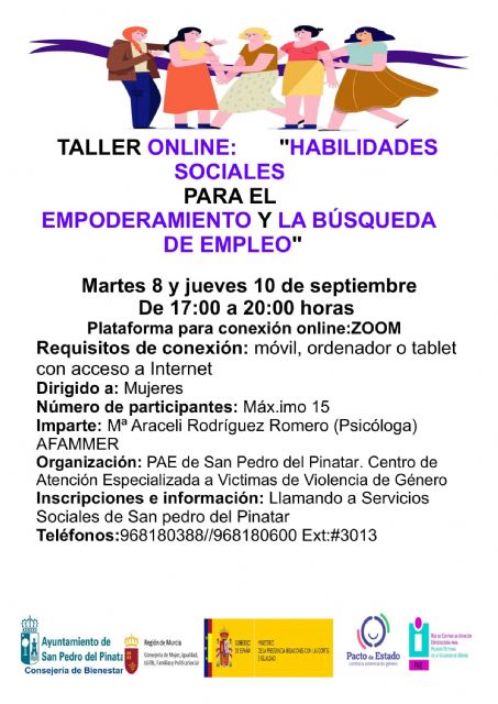 Taller de habilidades sociales para el empoderamiento y la búsqueda de empleo - 1, Foto 1