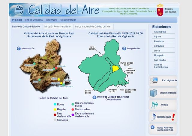 Desactivados los episodios por partículas en suspensión en las estaciones medidoras del municipio - 1, Foto 1