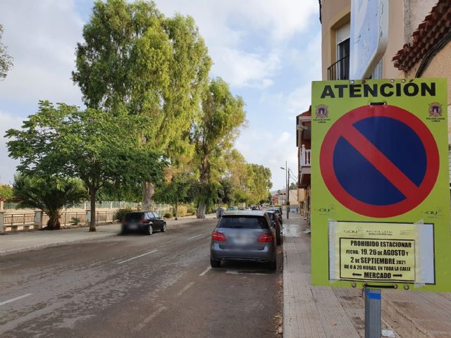El Mercado Semanal de Lorca se traslada temporalmente a la zona de 'El Quijero' por la realización de obras de mejora en el Recinto Ferial del Huerto de la Rueda - 1, Foto 1