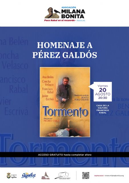 Milana Bonita recuerda a Paco Rabal y homenajea a Pérez Galdós - 1, Foto 1