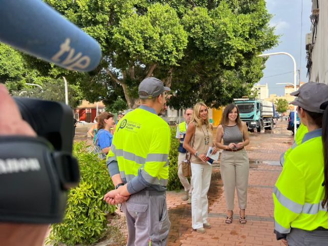 El Ayuntamiento de Murcia acomete un Plan Integral  de Limpieza en Barrios y Pedanías, comenzando en Espinardo - 1, Foto 1