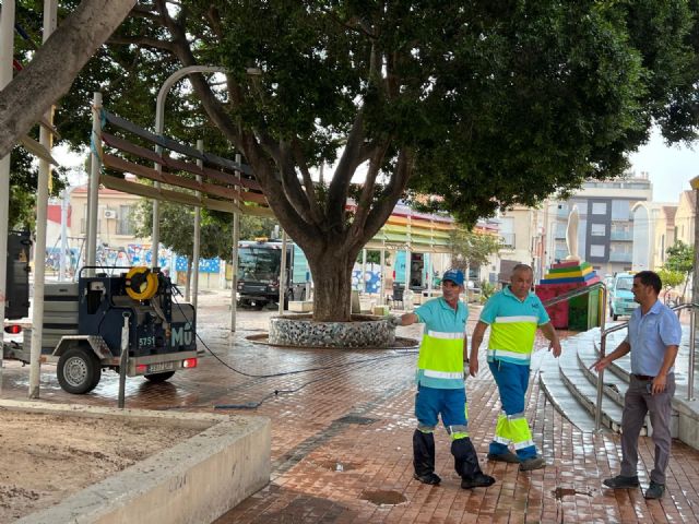 El Ayuntamiento de Murcia acomete un Plan Integral  de Limpieza en Barrios y Pedanías, comenzando en Espinardo - 5, Foto 5