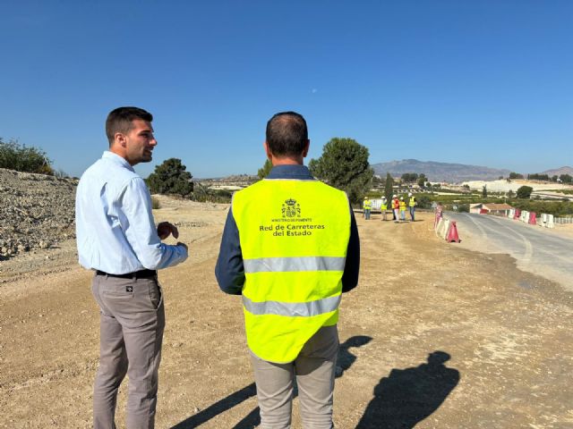 Alguazas presenta al Ministerio el proyecto para construir un nuevo semienlace a la Autovía Arco Noroeste - 1, Foto 1