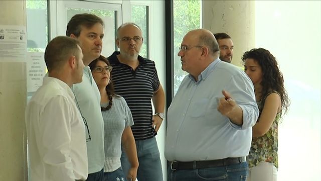 El Alcalde de Torre-Pacheco y el concejal de Seguridad Ciudadana, reciben al Alcalde de Fuente Álamo y al edil de Seguridad - 2, Foto 2