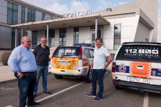 El Alcalde de Torre-Pacheco y el concejal de Seguridad Ciudadana, reciben al Alcalde de Fuente Álamo y al edil de Seguridad - 3, Foto 3