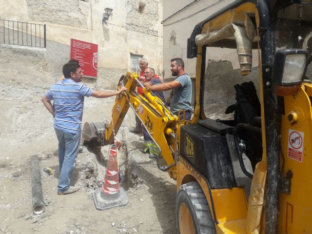 En marcha, las obras de la calle Argos de Cehegín - 1, Foto 1
