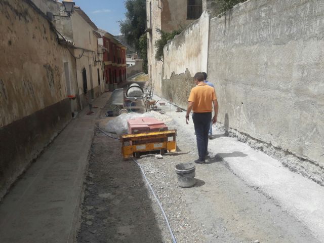 En marcha, las obras de la calle Argos de Cehegín - 2, Foto 2
