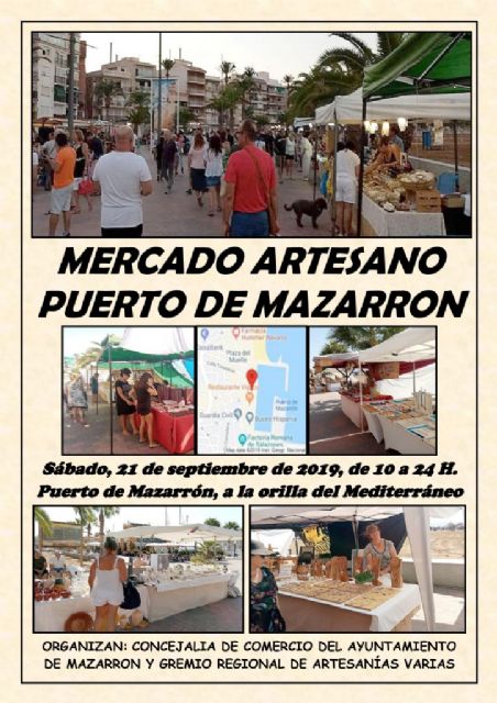 El mercado artesano de septiembre trae 24 puestos hasta el paseo del puerto - 1, Foto 1