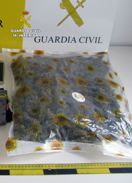 La Guardia Civil detiene a tres jóvenes sorprendidos con más de medio kilo de marihuana en Totana - 2, Foto 2
