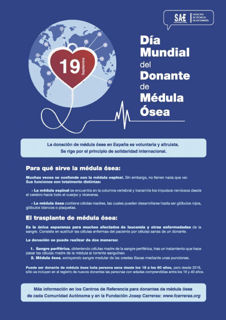 La donación de médula ósea es fundamental para salvar vidas - 1, Foto 1