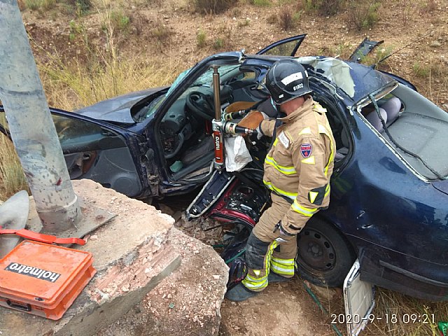 Accidente de tráfico con atrapados en Javalí Nuevo - 2, Foto 2
