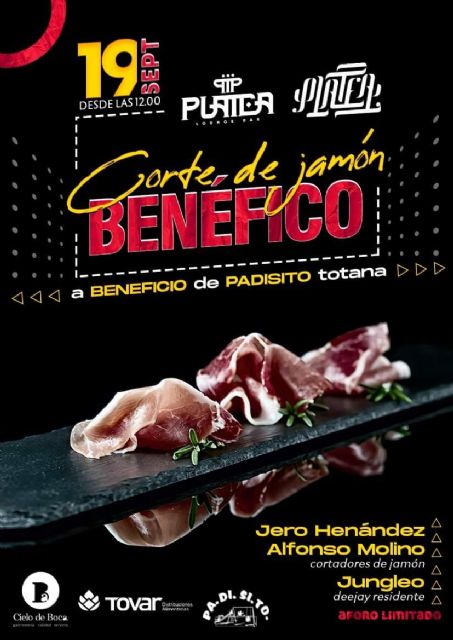 Mañana se celebra el evento de corte de jamón a beneficio de la asociación PADISITO - 1, Foto 1