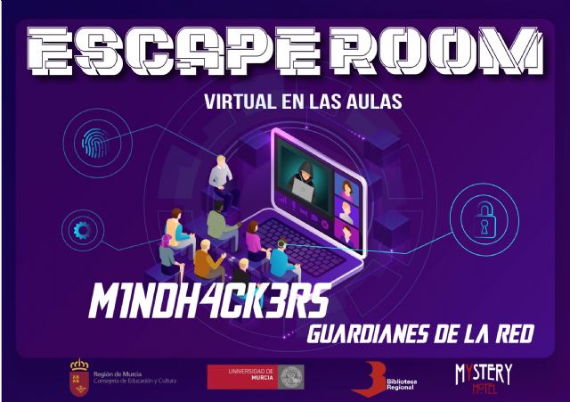 La Biblioteca Regional ofrece a los centros educativos de la Región un ´escape room´ digital - 1, Foto 1