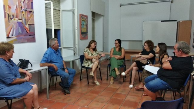 La concejal de Participación Ciudadana y Pedanías mantiene una primera reunión con los alcaldes pedáneos salientes, Foto 2