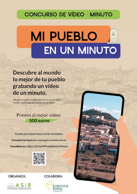Lanzan un concurso de vídeo para mostrar el potencial de las zonas rurales del sur de Alicante en 1 minuto - 2, Foto 2