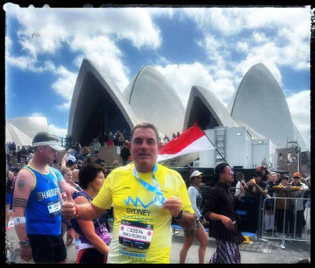 El atleta lumbrerense Ginés Pedrero, tras correr los 6 majors y la auténtica de Atenas, logra estar en maratones de todos los continentes - 4, Foto 4