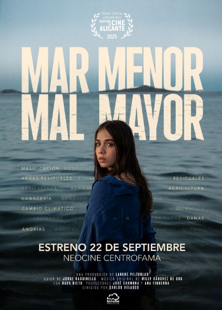 La premiada película documental ´MAR MENOR, MAL MAYOR´ se estrena este lunes 22 en los Neocine Centrofama de Murcia - 1, Foto 1