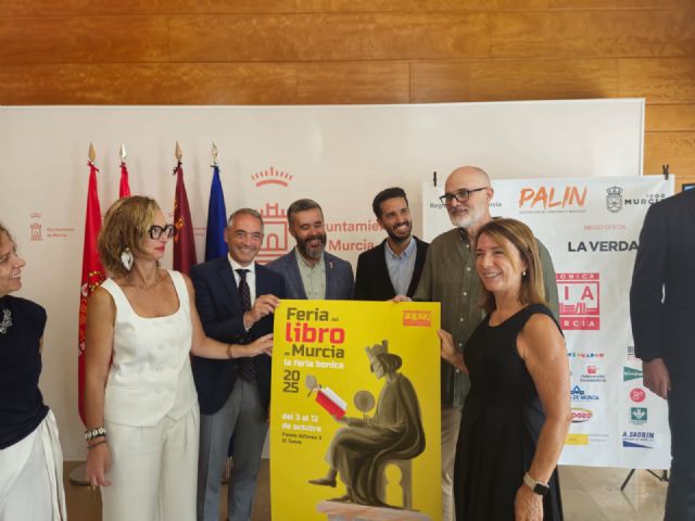 El Paseo de Alfonso X El Sabio acoge una Feria del Libro 2025 enmarcada en el 1200 aniversario de Murcia con más de 100 actividades - 3, Foto 3