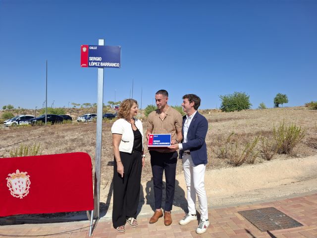 Alcantarilla dedica una calle al atleta Sergio López Barranco - 1, Foto 1