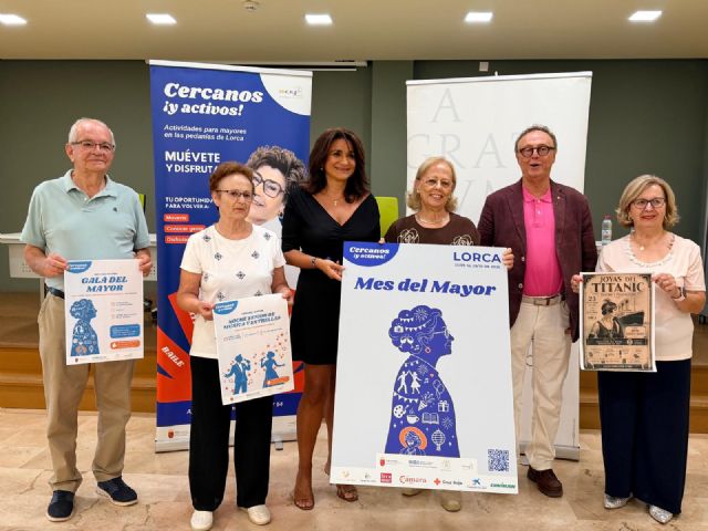 Más de un mes dedicado a los mayores de Lorca con una amplia programación de ocio, cultura, deporte y convivencia por todo el municipio - 3, Foto 3