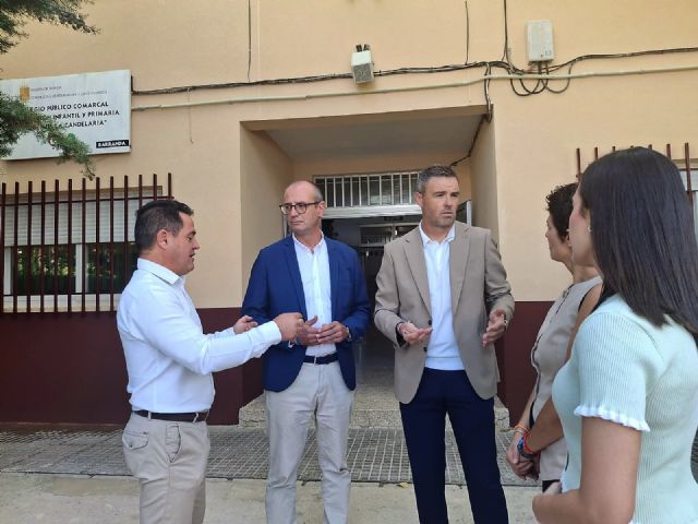 Finalizan las obras para la mejora de la eficiencia energética en el colegio Virgen de la Candelaria de Caravaca de la Cruz - 3, Foto 3
