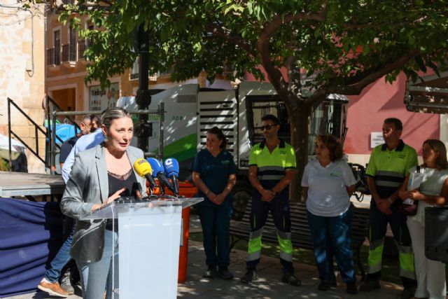 El dispositivo de limpieza municipal se intensificará durante la Feria de Lorca con 145 efectivos y 40 nuevas grandes papeleras en el casco histórico y Huerto de la Rueda - 3, Foto 3