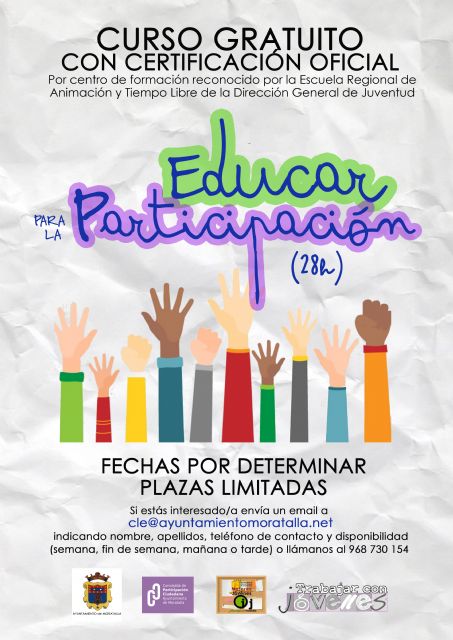 Curso Educar para la participación en Moratalla - 1, Foto 1