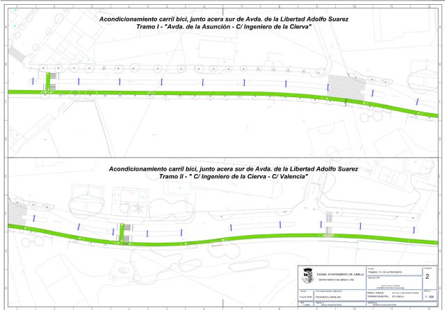 La avenida de la Libertad contará con un carril bici que unirá con el de Ronda Poniente - 1, Foto 1