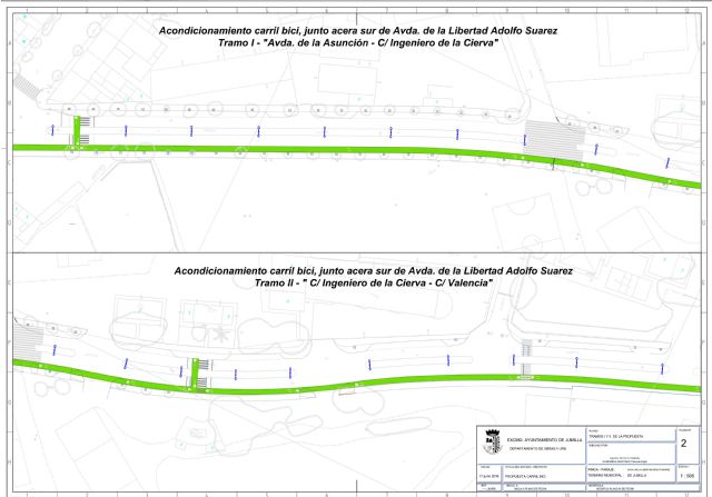 La avenida de la Libertad contará con un carril bici que unirá con el de Ronda Poniente - 1, Foto 1