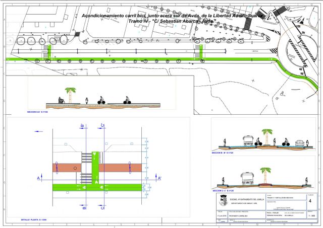 La avenida de la Libertad contará con un carril bici que unirá con el de Ronda Poniente - 3, Foto 3
