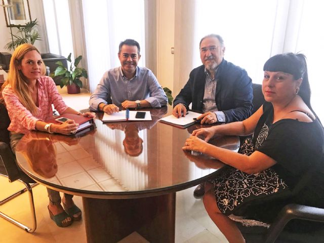 El nuevo presidente de ASECOM se reúne con el alcalde de Lorquí - 1, Foto 1