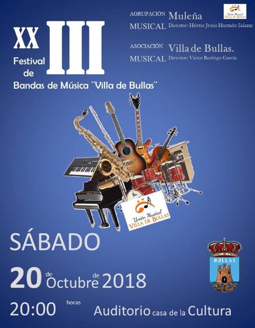 XXIII Festival de Bandas Villa de Bullas - 1, Foto 1