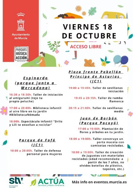 ´Parques Música y Acción´ dedica el Día Mundial de la Protección de la Naturaleza con talleres sobre el medio ambiente - 3, Foto 3