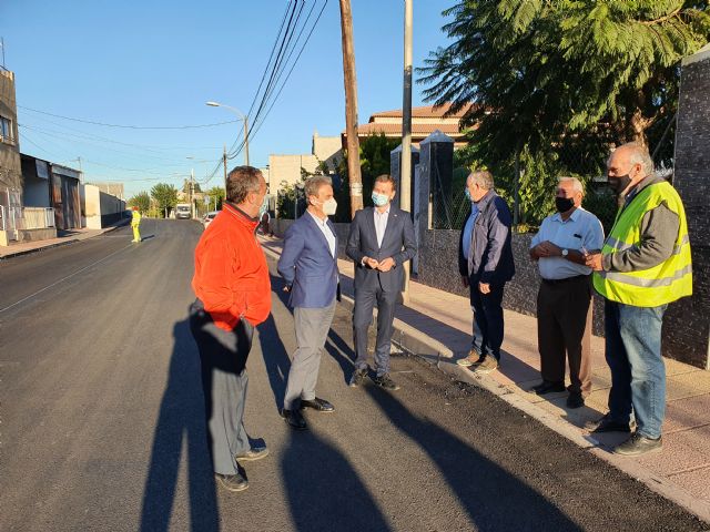 Mejoran el firme de la carretera regional que discurre por la pedanía murciana de La Raya - 1, Foto 1