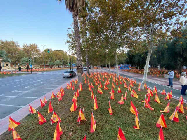 ANVAC homenajea en Murcia a los 56.000 fallecidos por Coronavirus - 3, Foto 3
