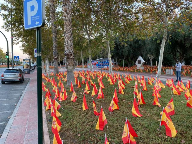 ANVAC homenajea en Murcia a los 56.000 fallecidos por Coronavirus, Foto 6