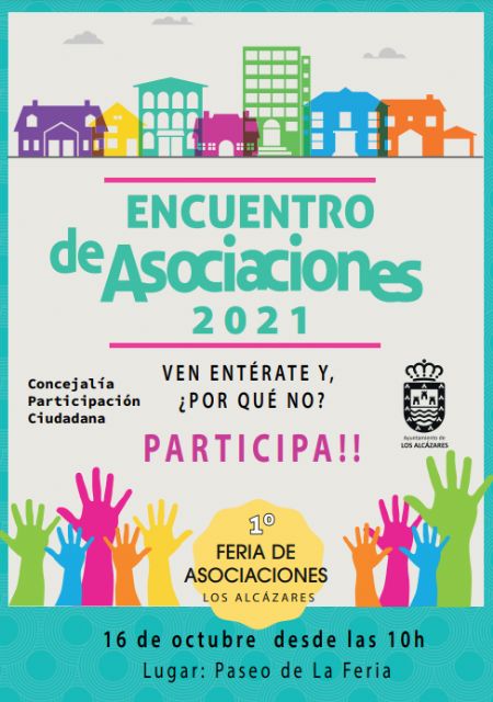La 1ª teniente-alcalde y el concejal de Participación Ciudadana inauguran la I Feria de Asociaciones de Los Alcázares - 1, Foto 1