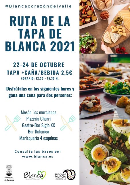 Llega a Blanca este fin de semana la ´Ruta de la tapa 2021´ - 1, Foto 1