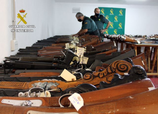 La Guardia Civil de Murcia celebra la exposición-subasta de armas del año 2021 - 1, Foto 1