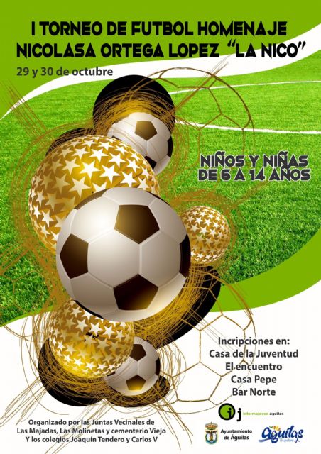 Octubre Joven acogerá el Torneo de Fútbol Homenaje Nicolasa López La Nico - 4, Foto 4