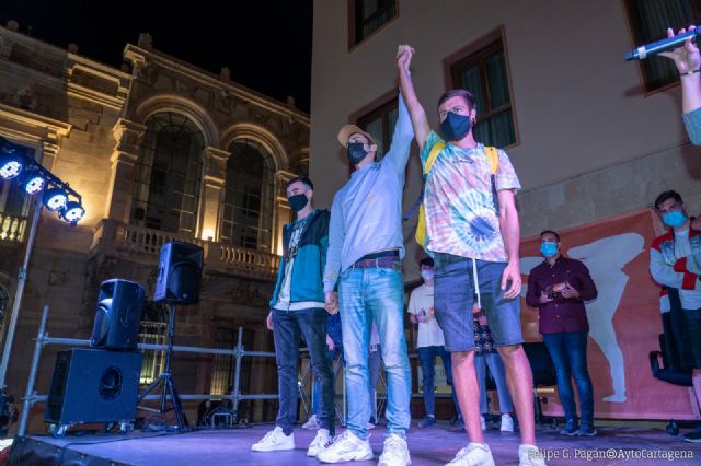 Los canarios Fabi Boss y Zerpa, ganadores del Campeonato de Loopstation y Beatbox celebrado en Cartagena - 1, Foto 1