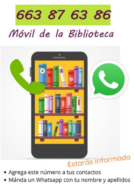 La Biblioteca estrena Whatsapp - 1, Foto 1
